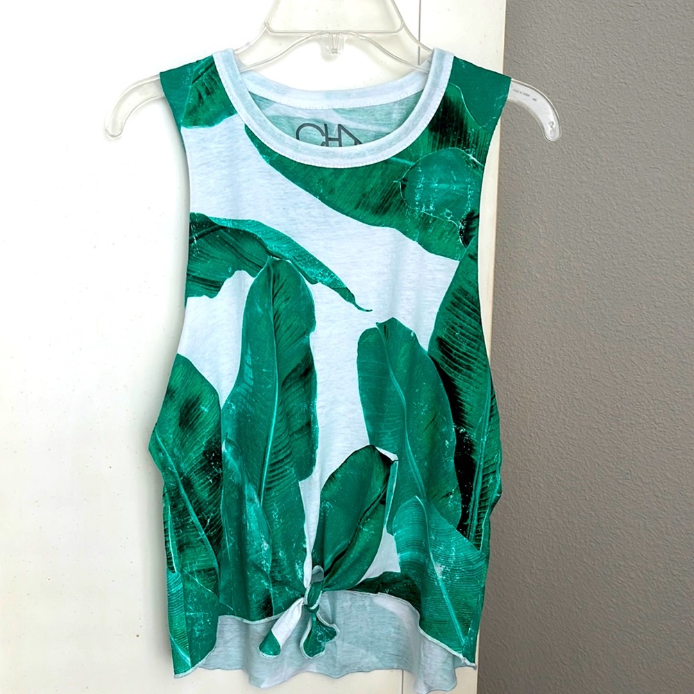 Chaser Banana Leaf Knotted Tank
